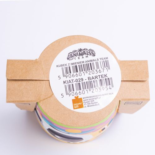 Kubek ZWIERZAKI - Bartek 250ml na Arena.pl