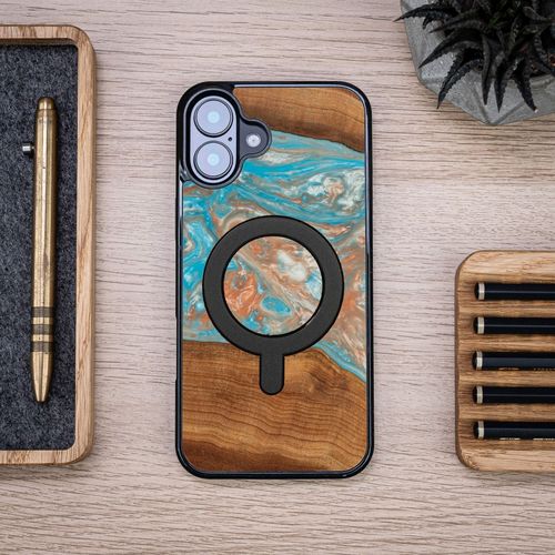 etui bewood unique do iphone 16 plus - planets - saturn z magsafe na Arena.pl
