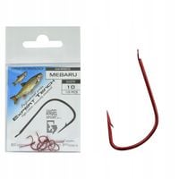 Haczyk Haczyki KAMIKAZE MEBARU Nr 10 (10szt) czerw