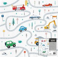 Serwetki w Auta drogi dla małego fana samochodów 10szt na przyjęcia