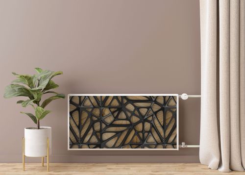 Osłona MAGNETYCZNA Grzejnika Abstrakcja Efekt 3D 100cm x 60cm na Arena.pl