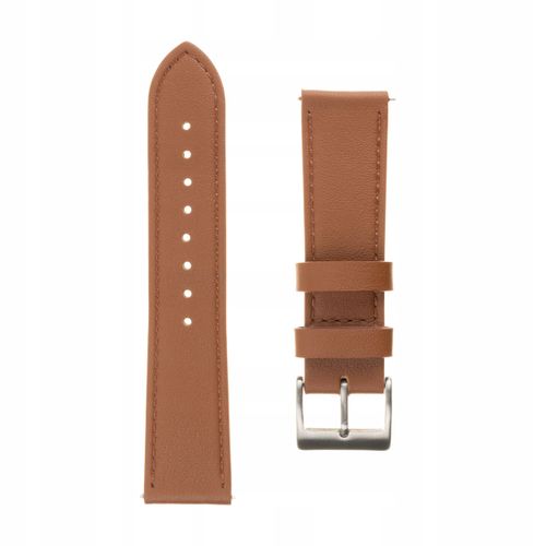 Pasek FIXED Leather Strap do Smartwatch (22mm) wide brown na Arena.pl