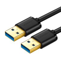 Kabel USB 3.0 UGREEN US128 0.5m Szybki Transfer 5Gb s Czarny