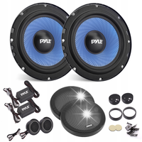 Głośniki samochodowe - 16,5cm / 165mm - System 4Ohm zwrotnice Pyle PL650CBL