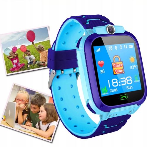 ZEGAREK DZIECIĘCY NA KARTE SIM Z FUNKCJĄ DZWONIENIA SMARTWATCH APARAT GPS na Arena.pl