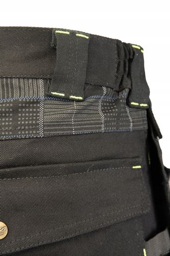 Spodnie robocze monterskie z kieszeniami Stretch Cordura elastan r 28 na Arena.pl