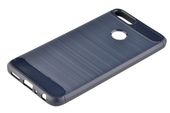 Wytrzymałe etui Back Case Carbon do Nokia 6.1 , 6 2018 niebieski