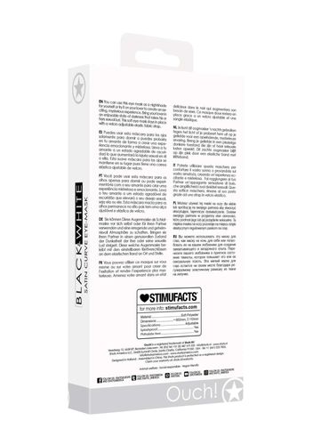 Satin Curvy Eye Mask - With Elastic Straps na Arena.pl