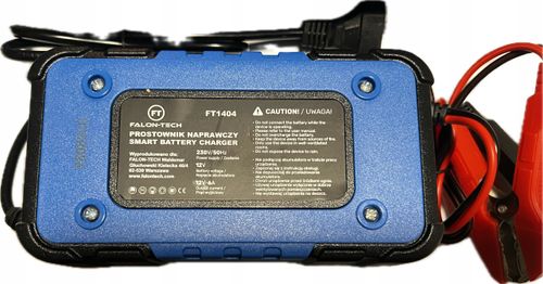 Falon-Tech Prostownik do akumulatora z funkcją naprawy 12V-6A na Arena.pl