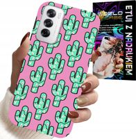 ETUI DO OPPO RENO12 5G - KAKTUSY, KAKTUS NA RÓŻOWYM TLE + FOLIA