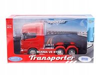 MODEL 1:32, SCANIA V8 R730, CZERWONY