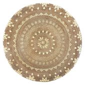 Dywan jutowy Gold shine 115cm