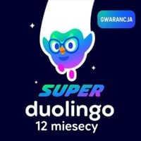 DUOLINGO SUPER 12 MIESIĘCY | SUBSKRYPCJA NA TWOJE KONTO | PEŁNA WERSJA | PL