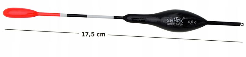 Spławik Przelotowy z BALSY SHARK Perfekt Hunter 4 g / 17,5 cm zdjęcie 2