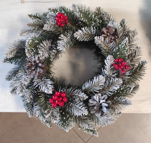 WIANEK ADWENTOWY mały wieniec stroik świąteczny na Arena.pl