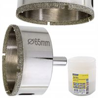 OTWORNICA DIAMENTOWA KORONKA DO GRESU PŁYTEK 65mm