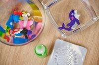 AQUA GELZ DUŻY ZESTAW KEATYWNY DELUXE MAGICZNE SYRENKI ŻELI FOREMKI