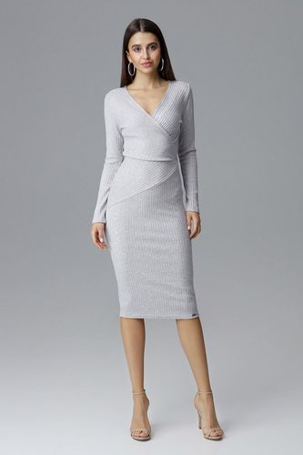 Sukienka Model M637 Grey - Figl Szary M na Arena.pl