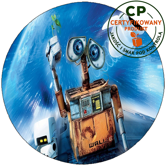 Opłatek na tort Wall-e zdjęcie 1