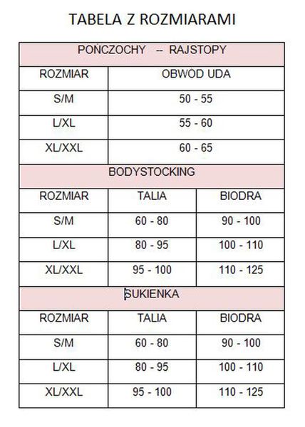 Bielizna-Rajstopy Czarne Roxy S/M """"""""Amani"""""""" zdjęcie 4