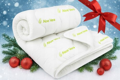 Kołdra Aloe Vera Jesienno-Zimowa Ciepła Puszysta 220x200 Polska Jakość na Arena.pl