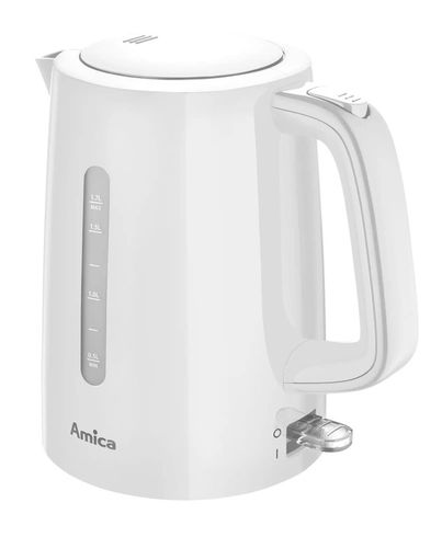 CZAJNIK AMICA KF1011 1,7L 2200W STRIX EASYOPEN FILTR OBROTOWA BAZA BIAŁY na Arena.pl