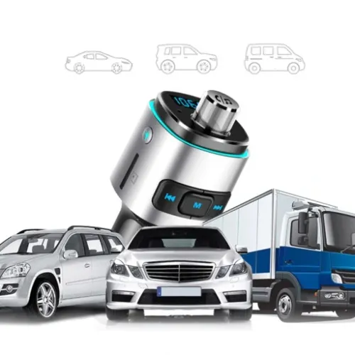 TRANSMITER FM BLUETOOTH ŁADOWARKA 2X USB SD QC 3.0 na Arena.pl