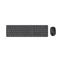 KLAWIATURA MYSZ ZESTAW BEZPRZEWODOWY ERGONOMICZNY CZARNY DO LAPTOP PC USB