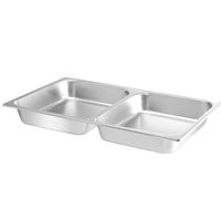 Pojemnik stalowy do podgrzewacza do żywności GN1/1 - 2 KOMORY