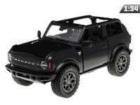 Model 1:34, 2022 Ford Bronco Open Top, czarny (A11767CZ)