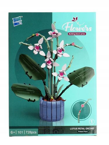 Klocki Butterfly Orchidea 10113 711 szt na Arena.pl