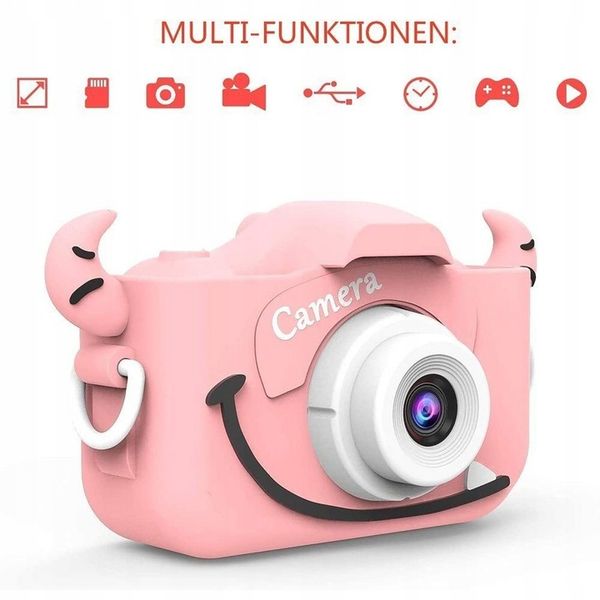 Aparat fotograficzny dla dzieci różowy zdjęcie 7