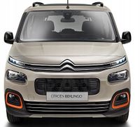Citroen Berlingo - Chromowane Listwy na Grill Chrom Atrapy Zderzaka Tuning