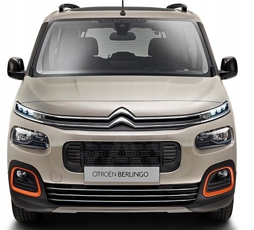 Citroen Berlingo - Chromowane Listwy na Grill Chrom Atrapy Zderzaka Tuning zdjęcie 1