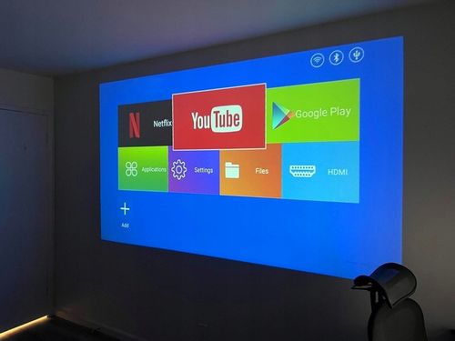 Projektor ANDROID rzutnik 4K WIFI PRZENOŚNY SMART FULL HD HY300 PRO LERTZ na Arena.pl