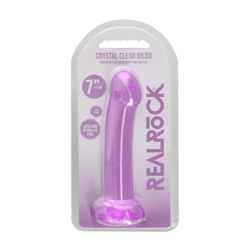 realrock crystal clear 17 cm - model z przyssawką, transparentny na Arena.pl