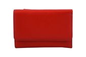 Barberini's klasyczny portfel damski - Czerwony