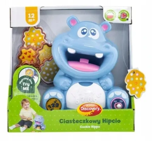 Dumel CIASTECZKOWY HIPCIO Interaktywny Liczy PL EN na Arena.pl