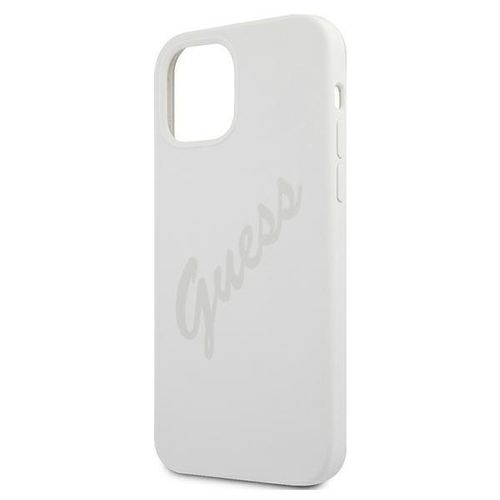 Guess GUHCP12SLSVSCR iPhone 12 mini 5,4" kremowy/cream hardcase Script na Arena.pl