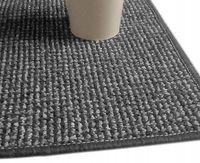 TRWAŁY DYWAN SZARY 140x200 PĘTELKOWY SZNURKOWY