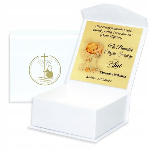 PAMIĄTKA CHRZTU CHRZEST ŚWIĘTY ANIOŁEK ANIOŁ STRÓŻ na Arena.pl