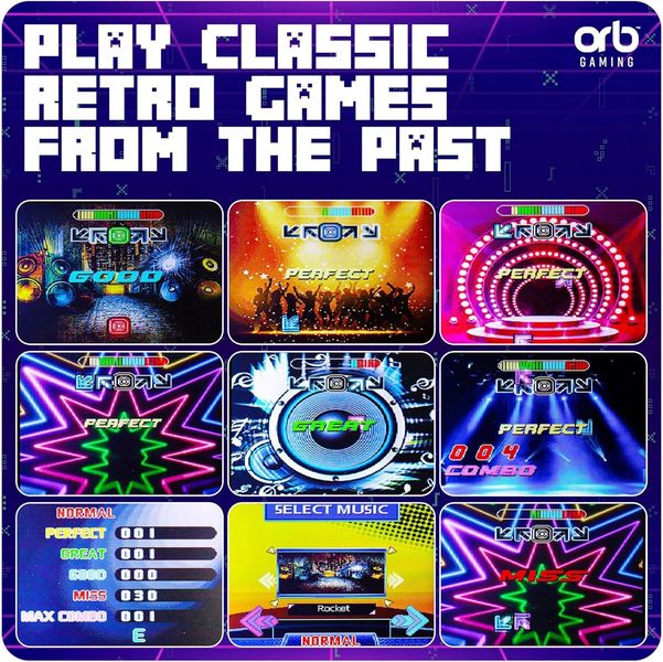 przenośna mini konsola orb retro mini fingerdance arcade machine zdjęcie 3