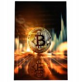 2 x Obraz 90x60 bitcoin biznes giełda work from home