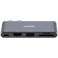 canyon hub ds-5 5 w 1 thunderbolt 3 4k szary