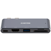canyon hub ds-5 5 w 1 thunderbolt 3 4k szary