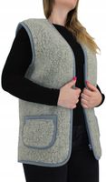 Kamizelka damska wełniana MERINO 100%, ciepła, rozmiar M