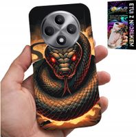 ETUI DO OPPO RENO12 F / 12FS 5G - WĄŻ, WĘŻE KOBRA GRZECHOTNIK CASE + FOLIA