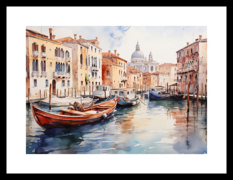 Plakat 29,7x21cm Wenecka Impresja zdjęcie 3