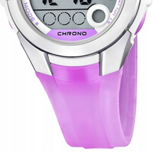 Calypso plastikowy PUR zegarek dziecięcy zegarek na rękę jasnofioletowy na Arena.pl