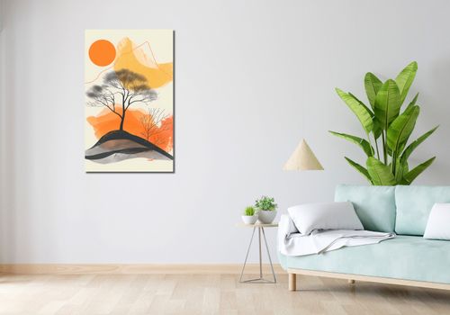 Obraz 60x100cm Drzewo Na Przestrzeni na Arena.pl